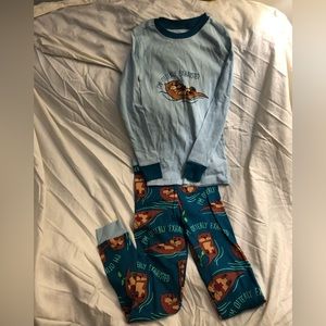 Lazy One, kids unisex 2 piece pyjama set, size 6